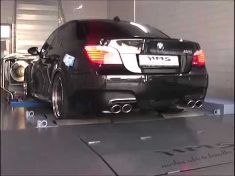 Bmw M5 V10 dyno and amazing exhaust melody😍🔥