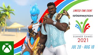 Xbox Overwatch Summer Games 2021 | Overwatch Seasonal Event anuncio