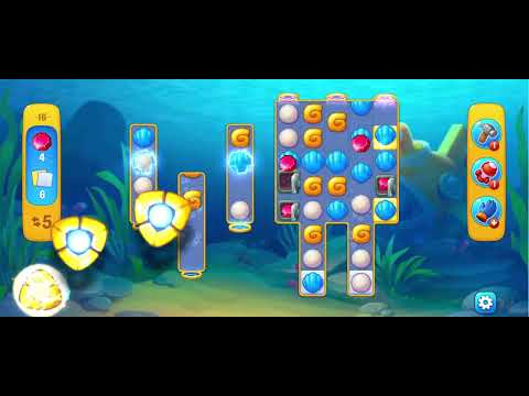 @Fishdom Shipwrecked Level 16