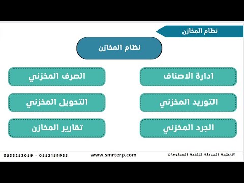 شرح نظام المخازن