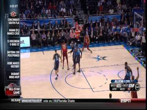 February 26, 2012 - ESPN - 2012 NBA All-Star Game