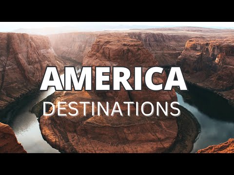 25 Most Beautiful Destinations in America - Travel Video