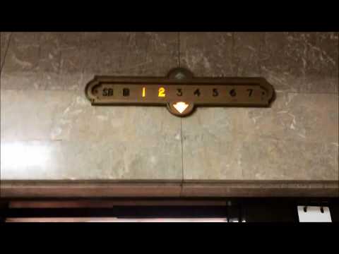 RARE 1934 Toyo-Otis "Signal Control" Elevator at Meiji Seimei Kan in Tokyo, Japan
