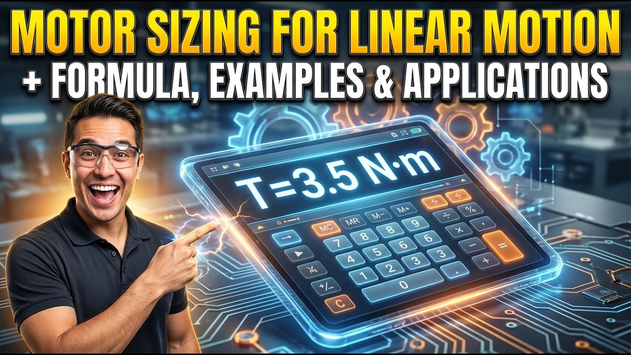 Motor Sizing for Linear Motion