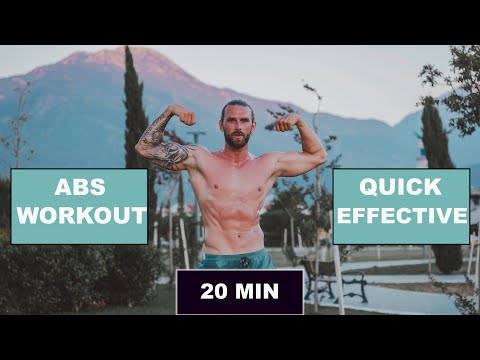 20 Minutes HIIT ABS workout | Quick and Effective