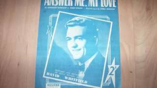 David Whitfield - Answer Me (1953)