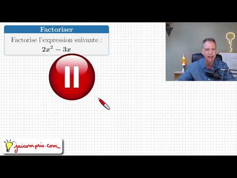 Exercise ♦ Factoring an expression • 2x^2 – 3x