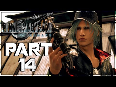 Final Fantasy VII Remake Walkthrough PART 14 - Corneo Vault (PS4 PRO 1440p)
