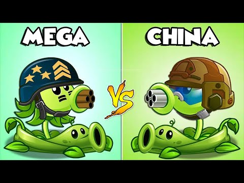 TOURNAMENT Combos PEA & Pea Vine - Which Pair Plant Will WIn? - PvZ 2 Team Plant Battlez
