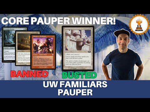 No supplemental sets Core Pauper Tournament WINNER! Fams is just a busted deck | MTG Pauper