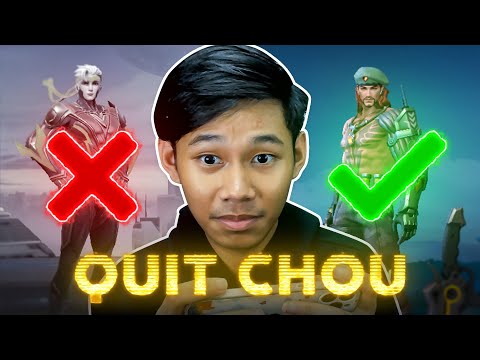 QUITTING CHOU STARTING NOW BECAUSE IT IS USELESS IN EXP LANE 😭| LAPU IS MY NEW FAVORITE FIGHTER 😍