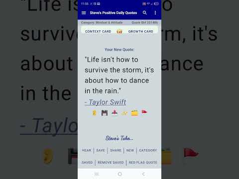 Steve's Positive Daily Quotes