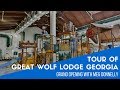 Full Tour of Great Wolf Lodge LaGrange Georgia - Grand Opening with Meg Donnelly