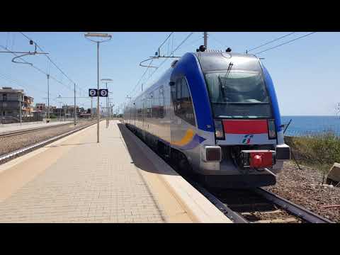 Treno Regionale Swing  ATR220 Tr 039 Regionale 5533 Catanzaro Lido-Reggio di Calabria Centrale