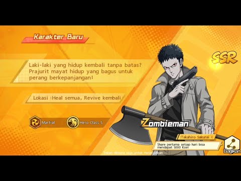 One Punch Man Strongest Man : Gacha Zombie Man