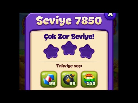 TOON BLAST LEVEL 7850 - NO BOOSTER