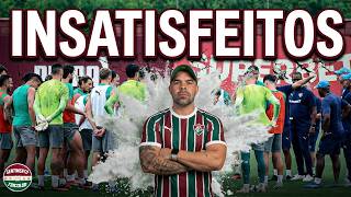 JOGADORES DO FLUMINENSE INSATISFEITOS COM A MUDANÇA DE DATA DO FLA X FLU