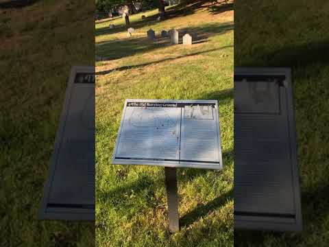 Old burying ground Watertown Massachusetts