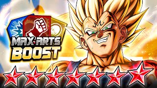 (Dragon Ball Legends) MAX ARTS BOOSTED ULTRA MAJIN VEGETA HAS NO EQUAL!