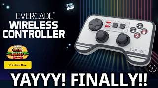 FINALLY - Evercade Wireless Controller (With Dual Thumbsticks!) Coming September 2026!