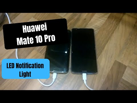 Huawei Mate 10 Pro LED Notification Light