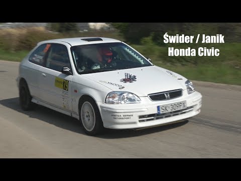 2 Rally Kipard Tarmac Masters - Runda 2 - Marcin Świder / Krzysztof Janik - Honda Civic
