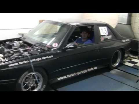 Oleg Coupe's Black Betty (BMW E30) @ Mustang dyno 716 whp