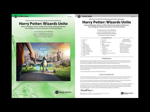 Harry Potter: Wizards Unite, arr. Douglas E. Wagner