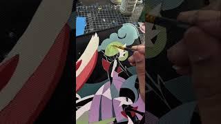 Cheers to the best Evoline of all time! #custom #pokemon #painting #bindercollection #gardevoir