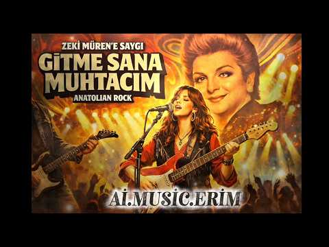 Gitme Sana Muhtacım | Zeki Müren’e Saygı – Anatolian Rock Cover @Ai.Music.Erim.1