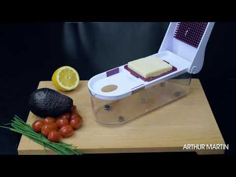 Mandoline multi-coupes Arthur Martin 9 en 1 avec accessoires - Second Medium