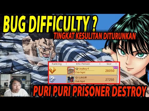 🔥🔥TERNYATA BUG!! PURI PURI PRISONER DESTROY FUBUKI EVENT [RANK 1 S12] - ONE PUNCH MAN:The Strongest