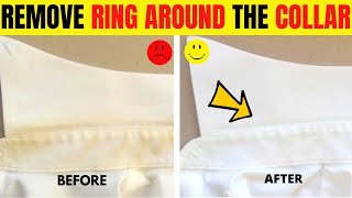 Best Way to Remove Ring Around the Collar Stains With Vinegar & Baking Soda