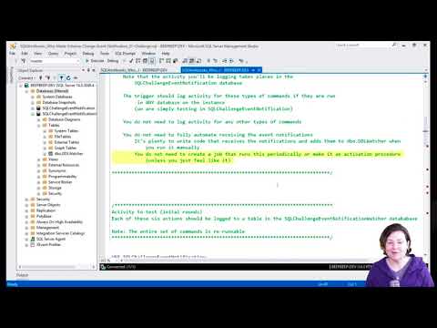 SQLChallenge: Event Notifications - Challenge