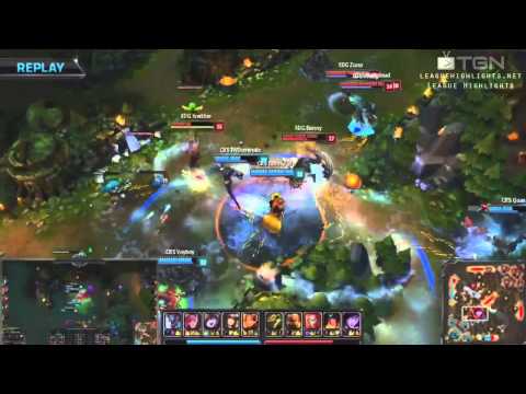 NA LCS CRS Voyboy Quadra Kill with Lulu