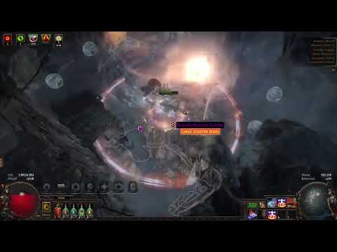 PoE - Elementalist Crit Vortex Cast While Channeling   Simulacrum wave 29 30