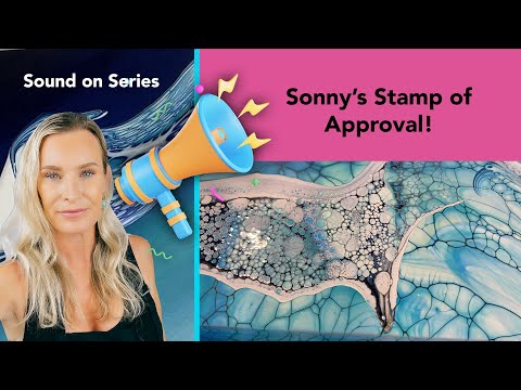 370. Sheleeart Fluid Artist - SOUND ON to hear the process of this pour :)