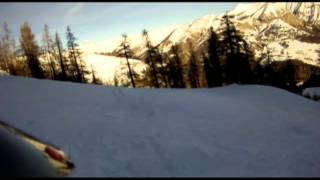 preview picture of video 'Val d Allos Urge Ski'