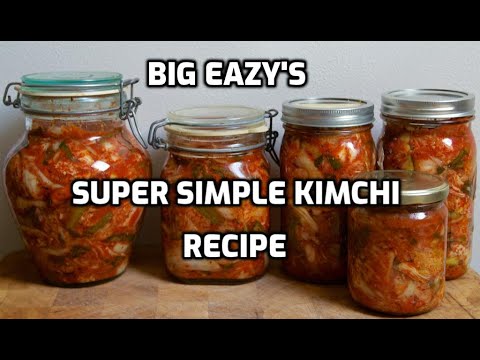 Big Eazy's Super Easy Kimchi Recipe