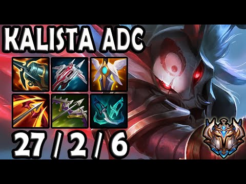 Kalista vs Kaisa [ 70% WIN RATE ] ADC - EUW Master 11.9 ✅