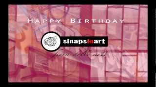 Happy 1st Birthday Sinapsinart
