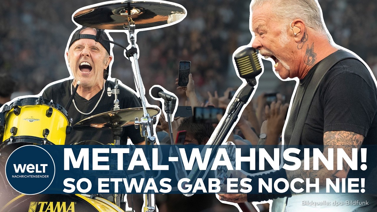 METALLICA SCHREIBT GESCHICHTE! 95.000 Fans feiern Rekord-Nacht in Berlin