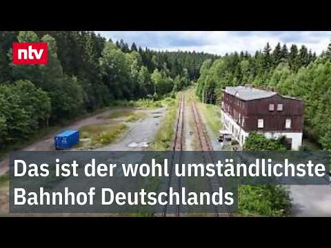Das ist der wohl umständlichste Bahnhof Deutschlands - Bahnsteig nach 150 Jahren zu eng