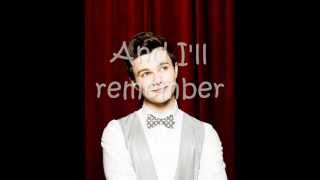 glee I´ll remember lyrics