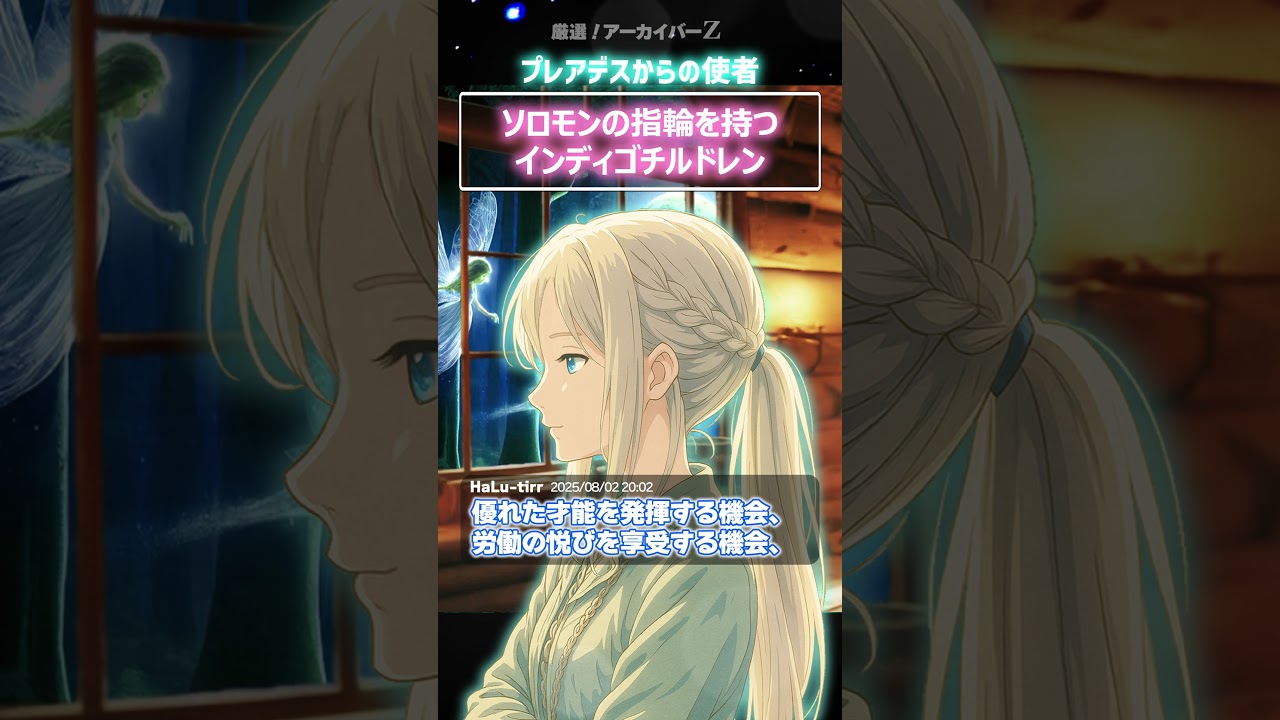 インディゴチルドレンの覚醒が始まります #プレアデス人 #インディゴチルドレン