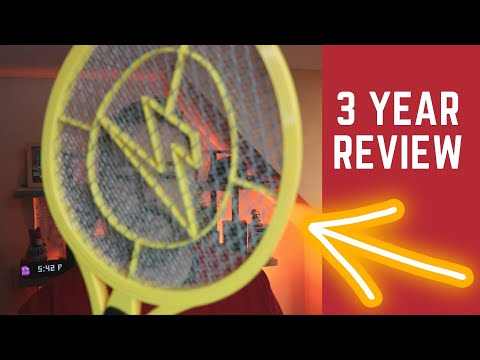 ZAP IT Electric Fly Swatter Racket - 3 Year Review