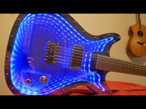 I Built An Infinity Mirror Guitar - Burls Art