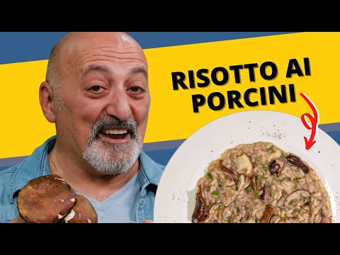 Porcini mushroom risotto