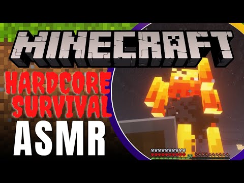 HELLZONECLUB - [ASMR] Minecraft Hardcore Survival | Visiting a nether fortress in hardcore mode!