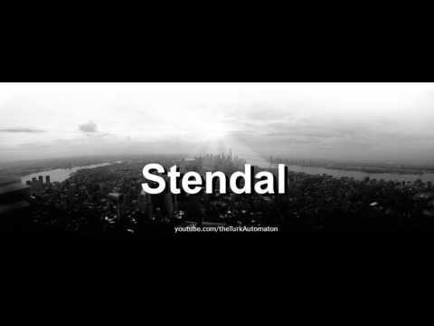 How to pronounce Stendal in German